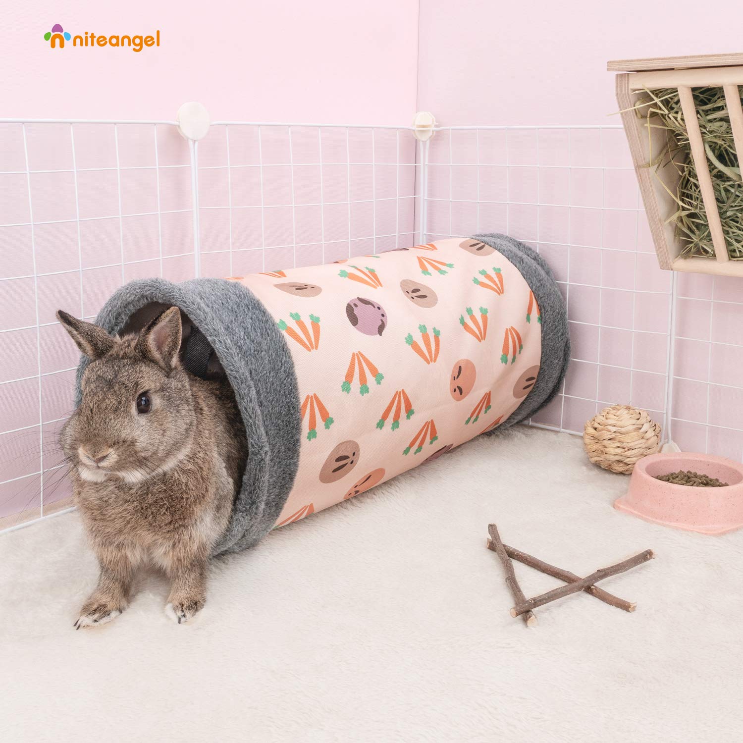 Niteangel guinea pig tubes foldable storage for compact, clutter-free spaces.