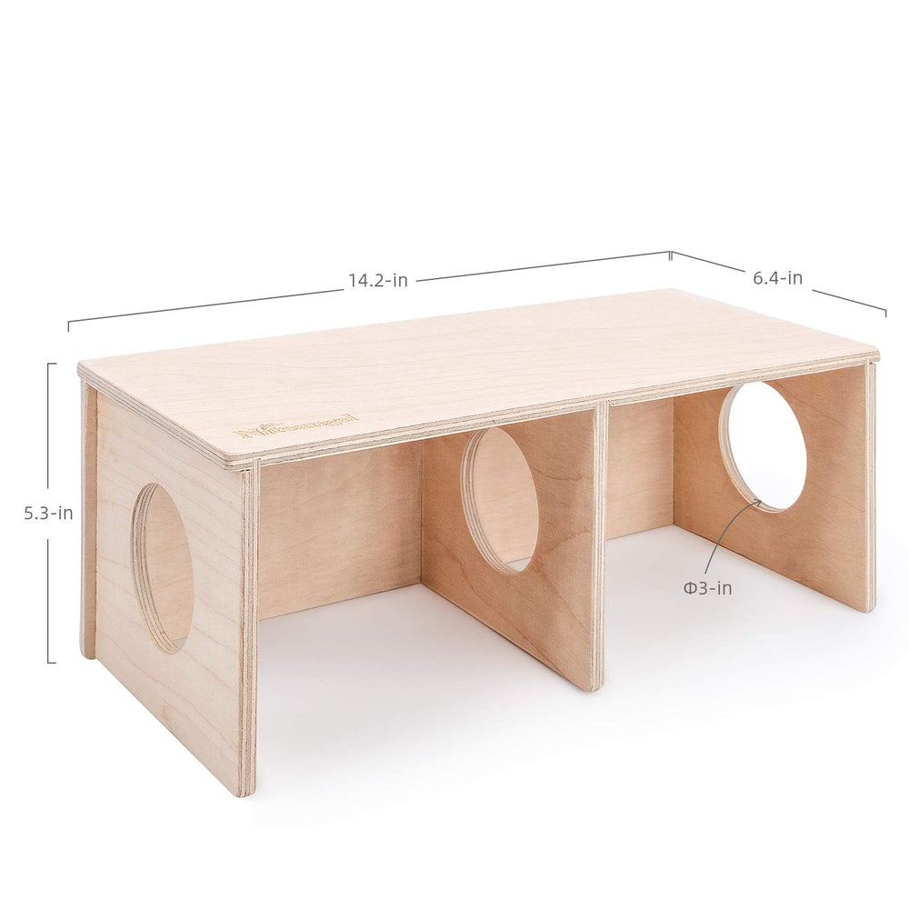 Niteangel Hamster Secret Peep Shed nail-free assembly ensures safe setup.