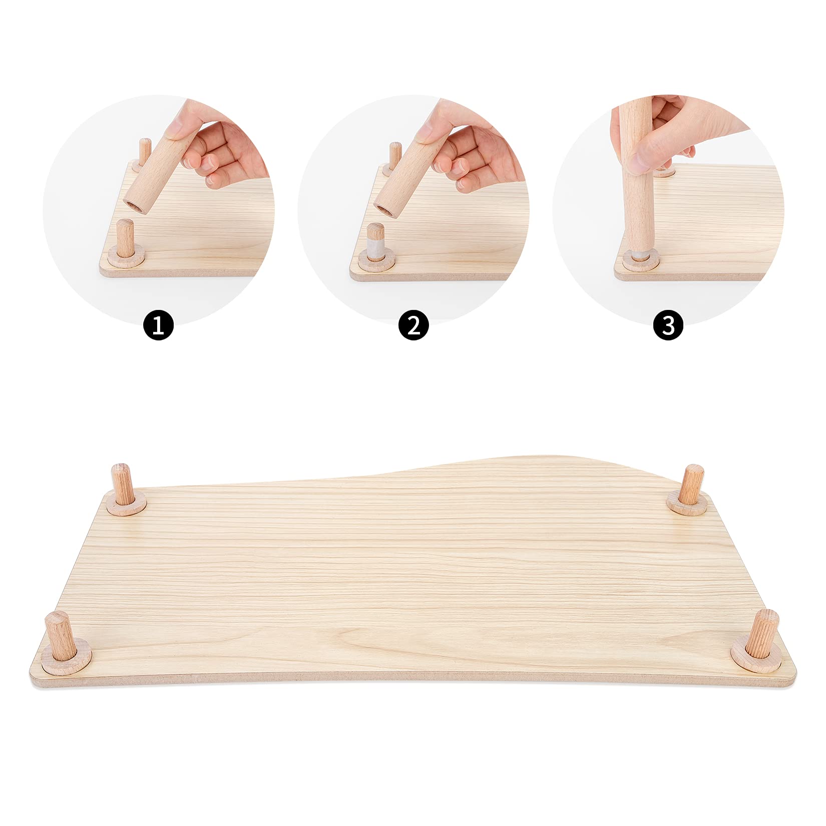 Niteangel platform with food dish — convenient meal-time add-on during play.