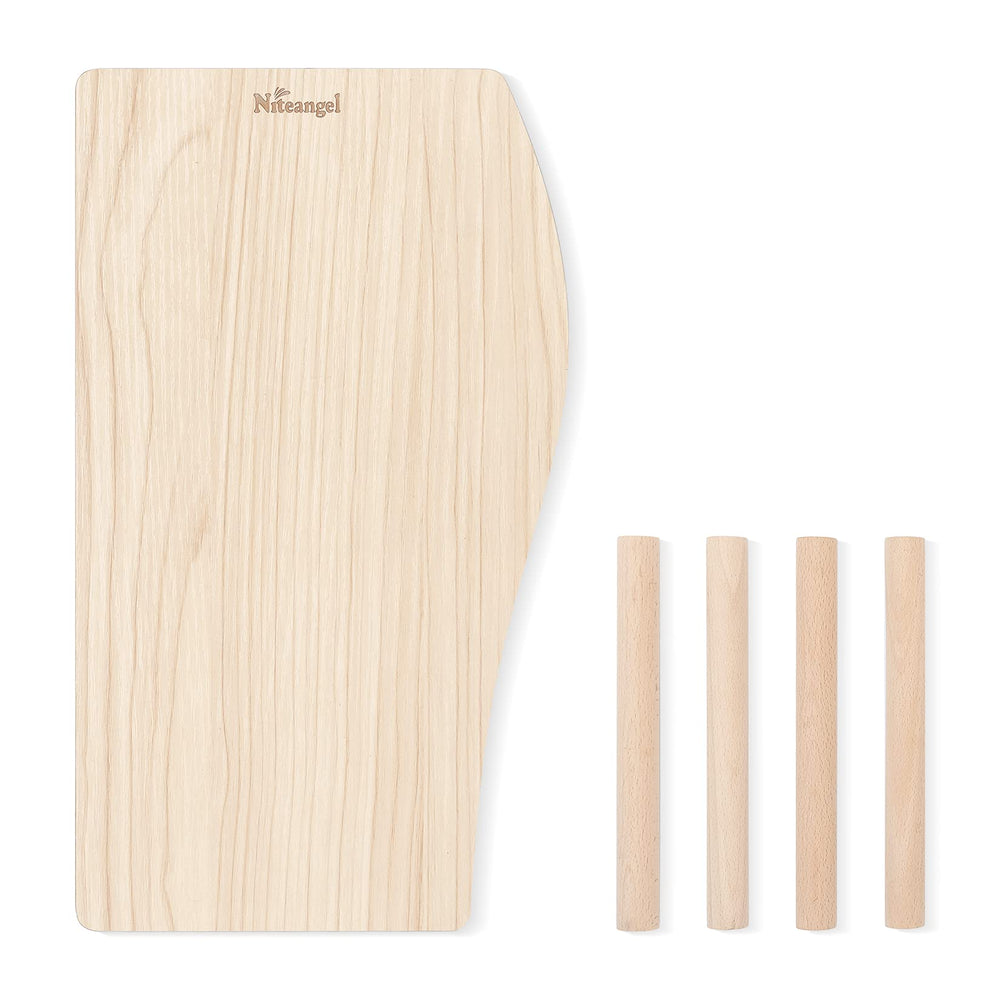 Niteangel safe smooth-surface closeup — gentle finish protects tiny paws.