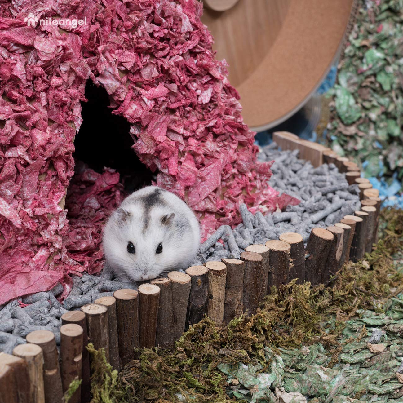 Niteangel Small pets bridge with quick-link attachment for versatile layouts