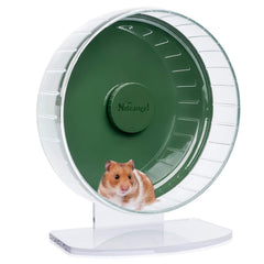 Niteangel super-silent hamster wheel running drum delivers quiet, consistent exercise for small pets at night.