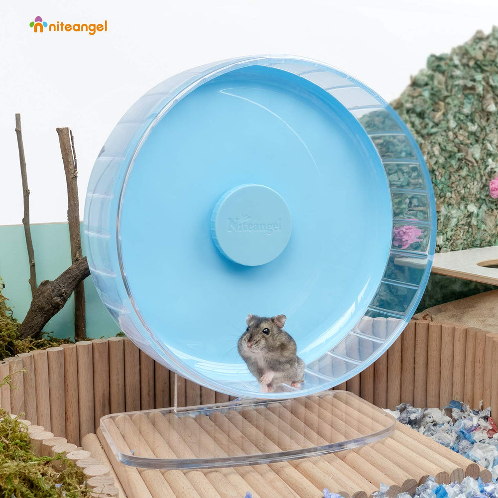 Niteangel super-silent wheel in action demonstrates minimal noise during nightly exercise.