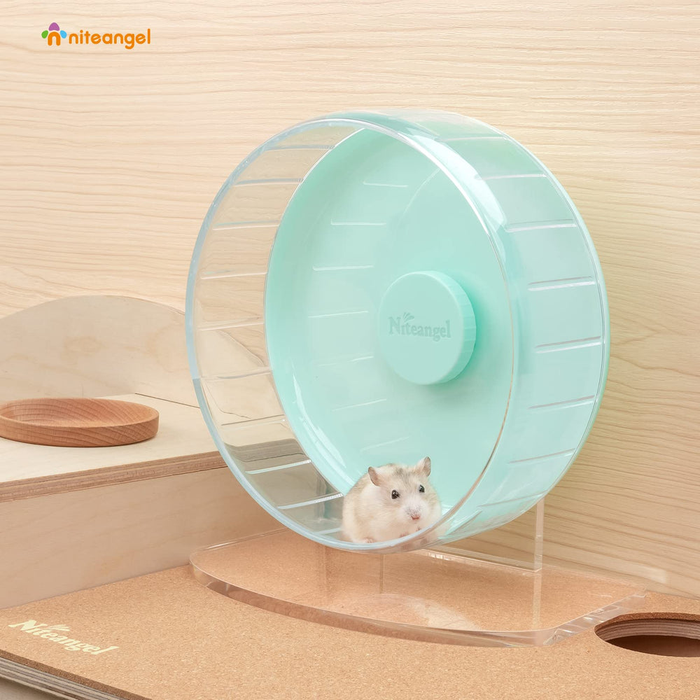 Niteangel Super-Silent Wheel solid base ensures stable placement.