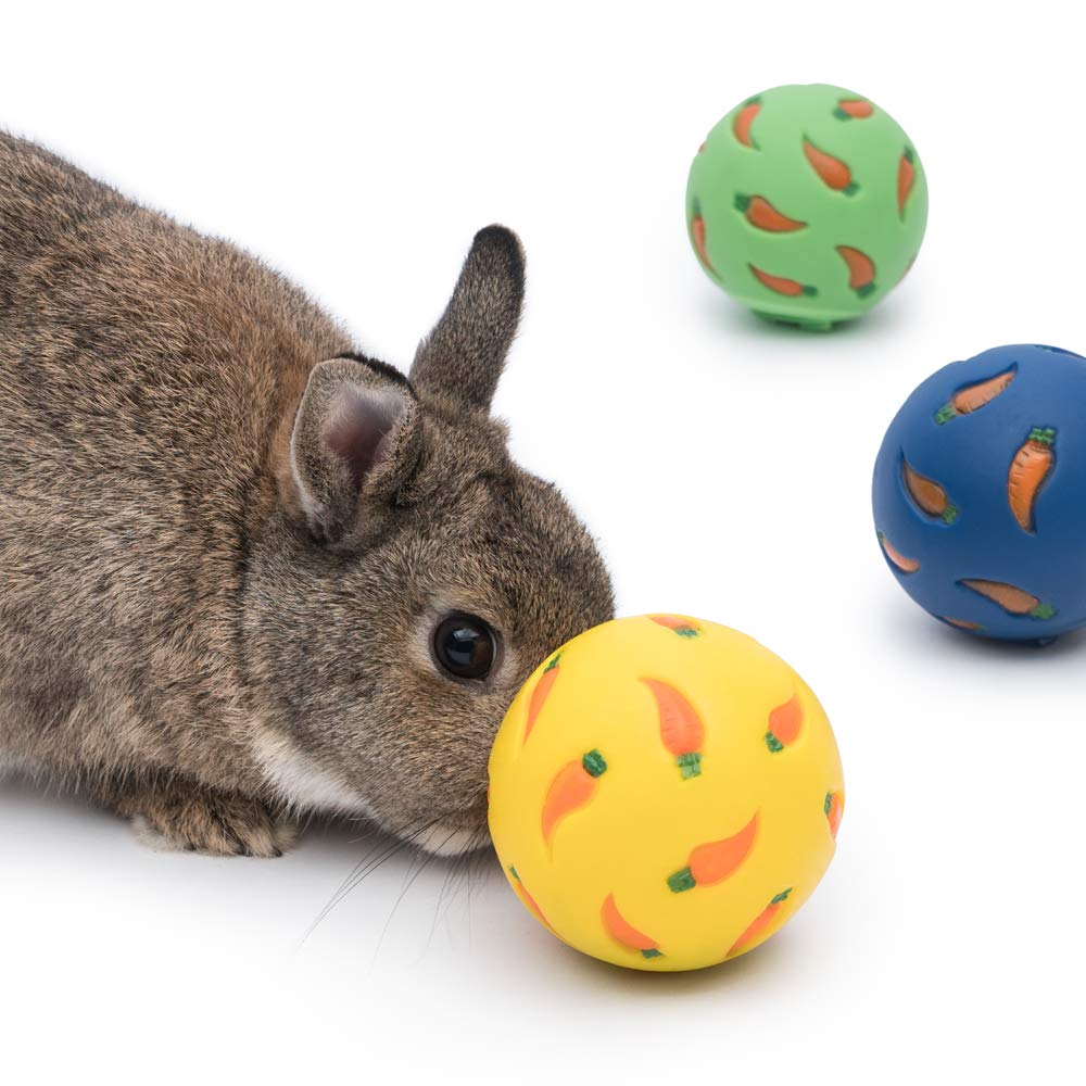 Niteangel Treat Ball in action rolling to release treats for interactive play.
