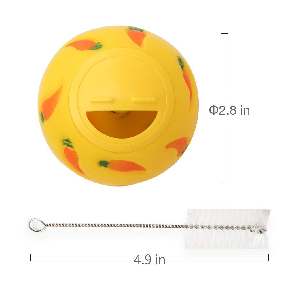 Niteangel Treat Ball small yellow packaging image shows color options