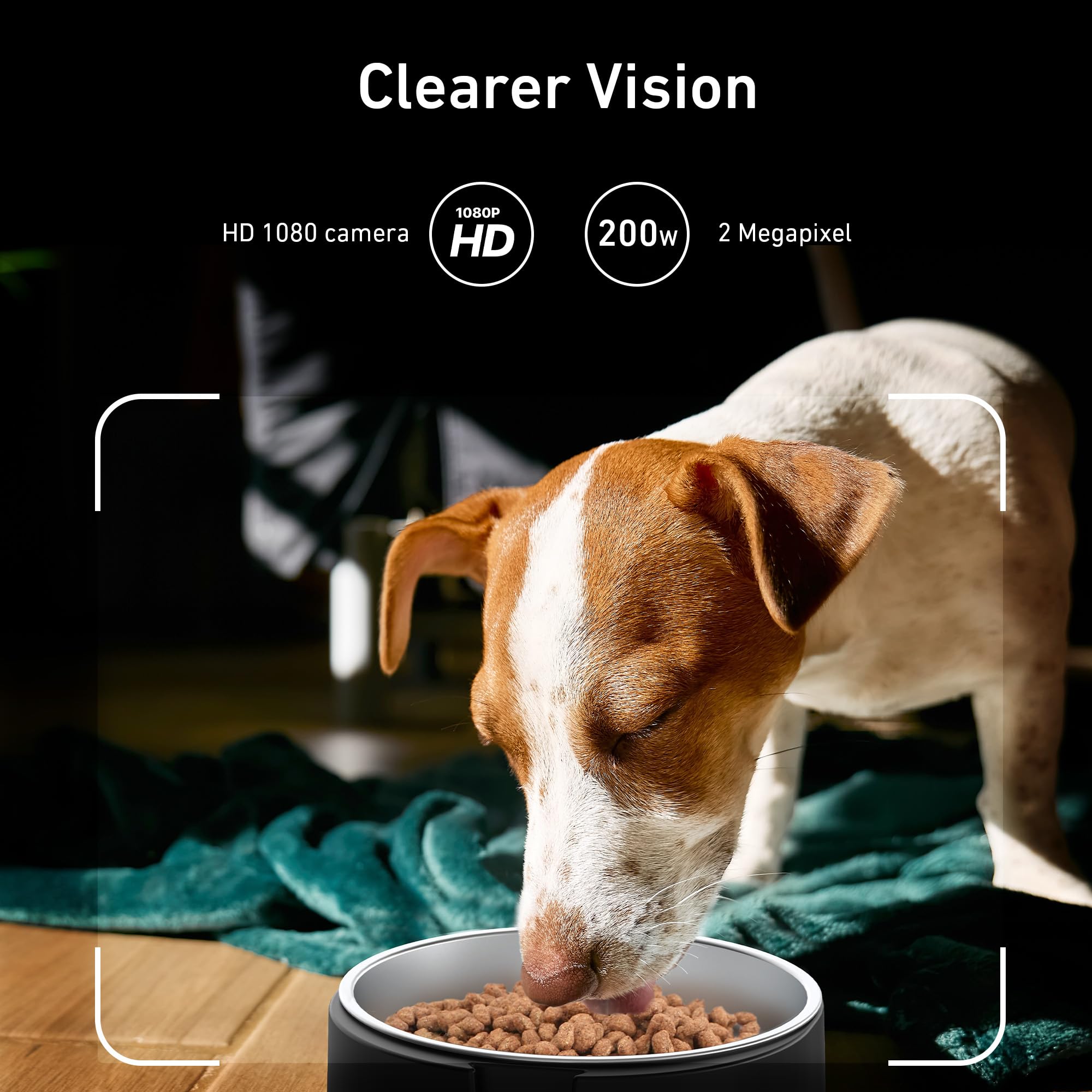 Nityers 8L dry food hopper keeps meals organized and fresher.