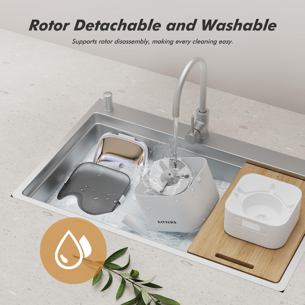 Nityers automatic-feeder dual-power-supply keeps feeding during outages.
