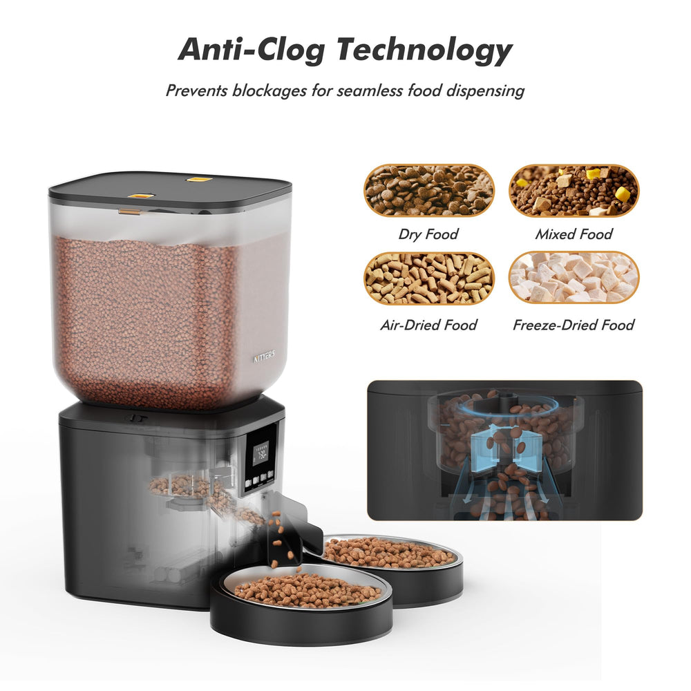 Nityers precise portion control allows up to 50 portions per meal.