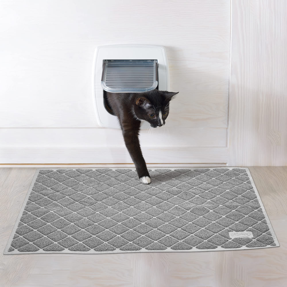 Niubya Premium Cat Litter Mat 35 x 23 inches offers generous coverage.