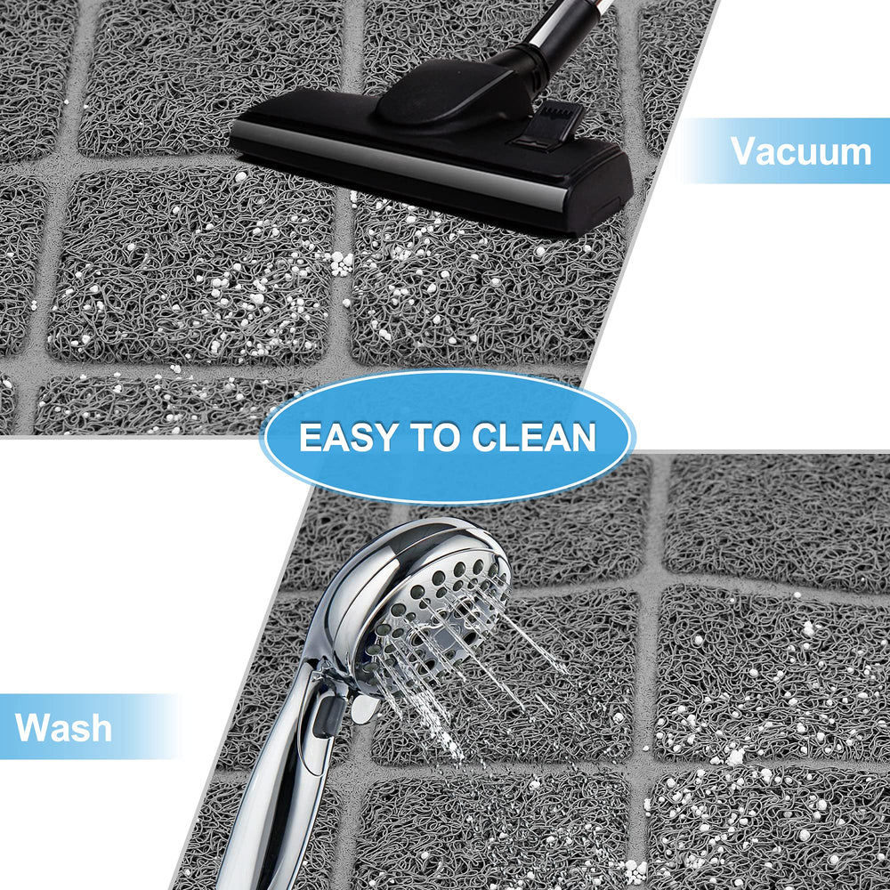 Niubya Premium Cat Litter Mat mesh captures fine dust and small particles