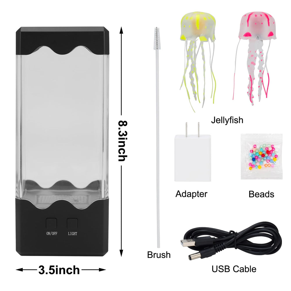 NIUFAN Jellyfish Lamp requires no maintenance, keeping a pristine display.