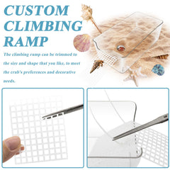 Niuohoy tank features rounded corners for easy cleaning and maintenance.