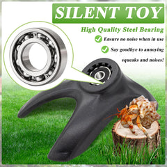 Niuohoy Hermit Crab Exercise Wheel easy-clean design simplifies washing after tank adventures.