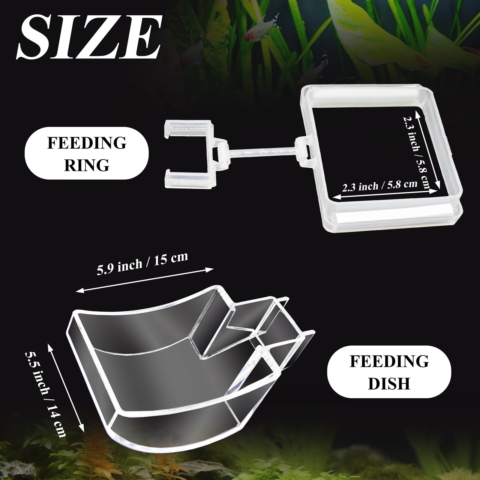 Niuohoy feeder made of PS material with clear visibility during feeding