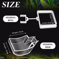 Niuohoy feeder made of PS material with clear visibility during feeding