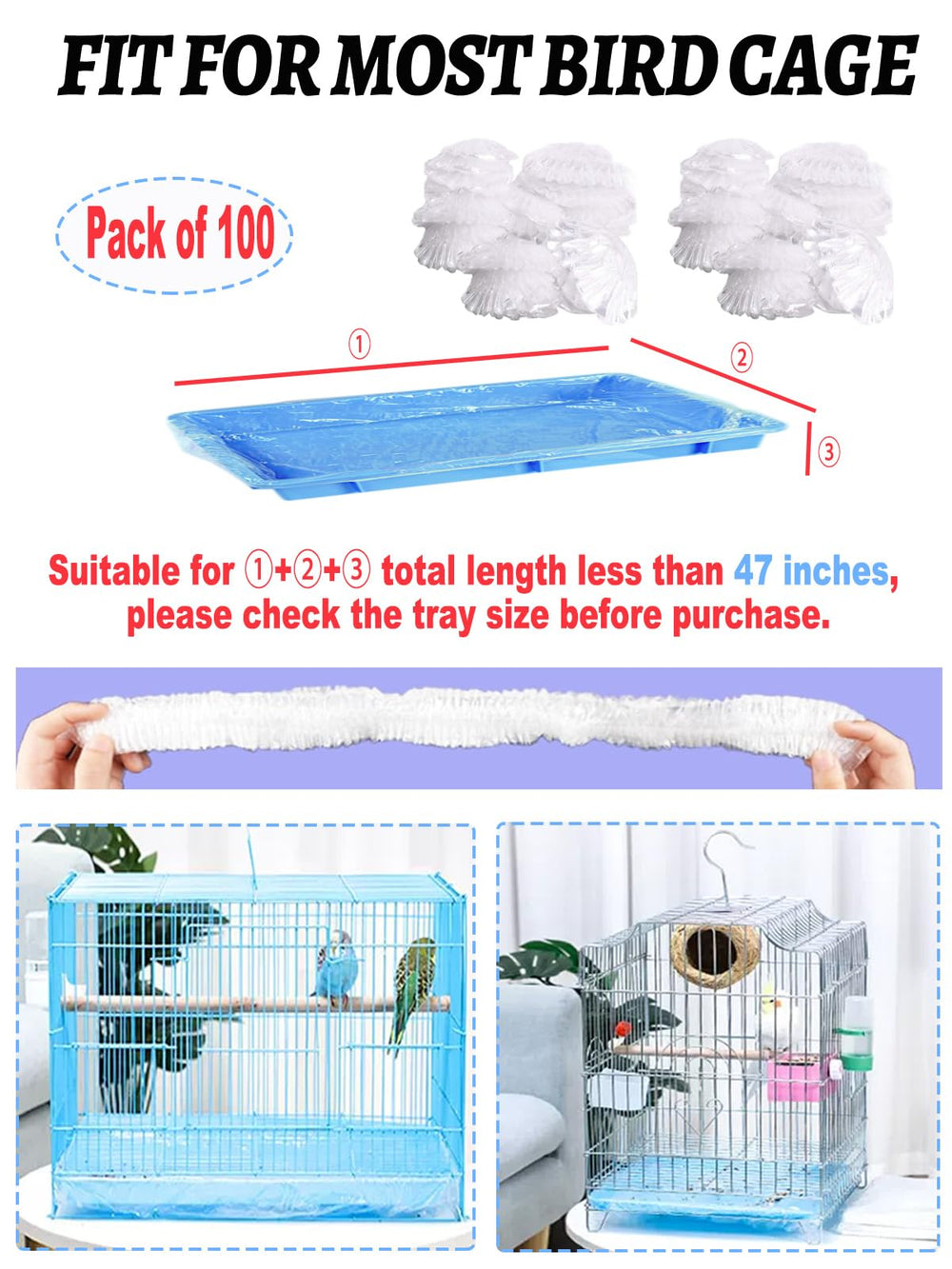 Niwaes packaging includes 100 disposable bags for efficient hygiene routines.