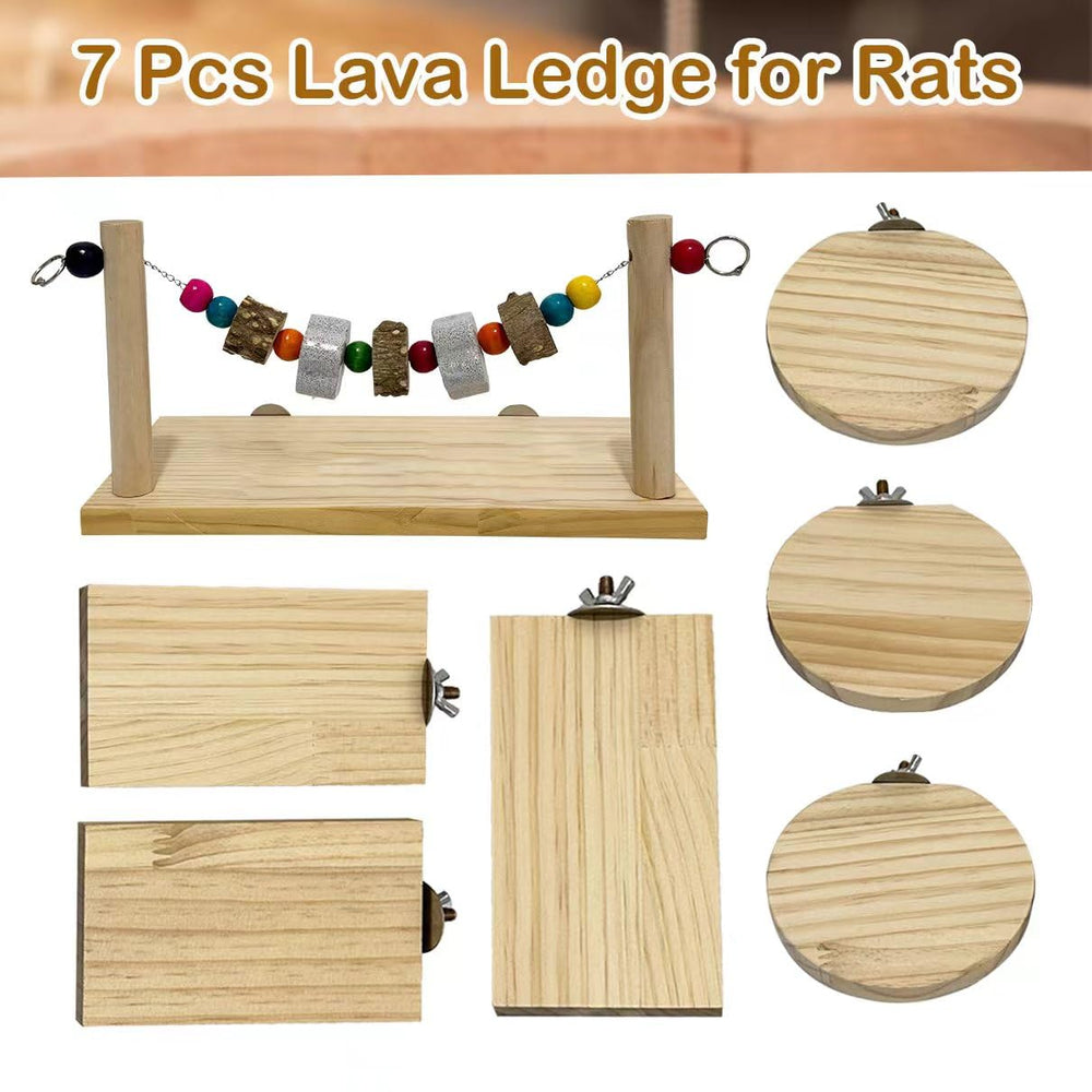 Niwaes small-animal-play-setup captures expanded habitat space for hamsters and mice.