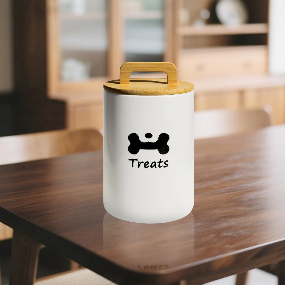 NIXBYO kitchen storage jar keeps hard or soft treats organized