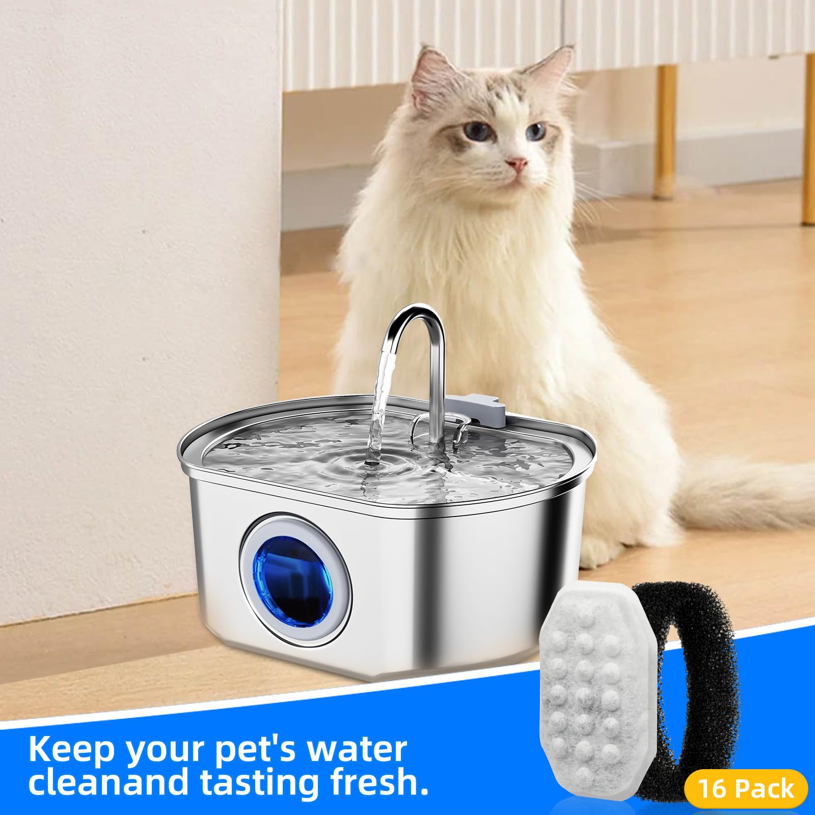 NIXOOT certifications ensure safe, odorless materials usable for everyday pet hydration.