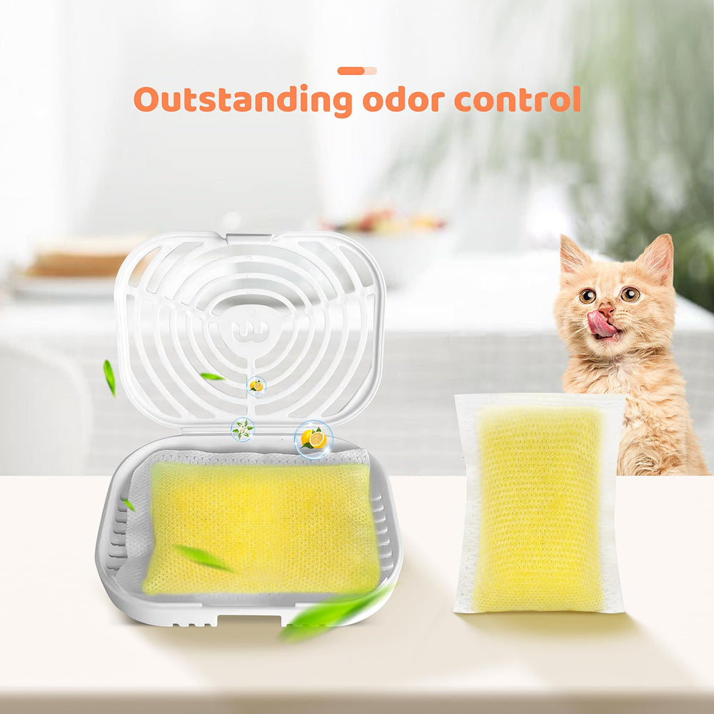 NIXOOT individually wrapped deodorizer packs ready to swap for consistent freshness.