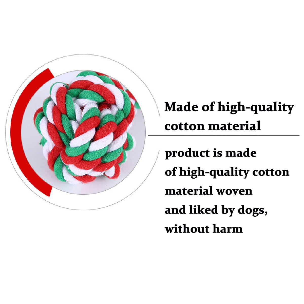 Nlmskzzy bright colors attracting dogs during fetch and tug-of-war sessions.