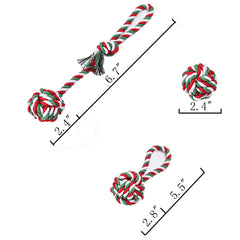 Nlmskzzy rope ball close-up shows textured surface for gum massage during chewing.