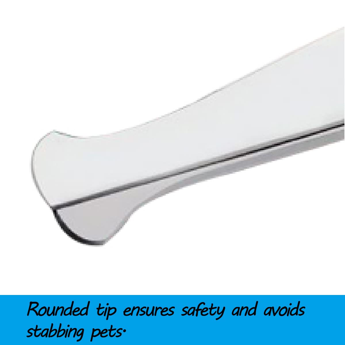 Nlmskzzy curved dog grooming scissors ergonomic handle closeup emphasizes comfortable grip