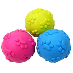 Nlmskzzy dog ball soft-squeaky-3pcs promotes safe chewing and playful retrieves