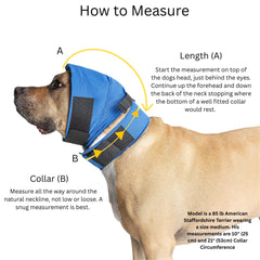 No Flap Ear Wrap adjustable straps demonstrate customizable fit for various ear sizes.