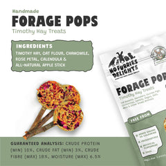 No Furries Delights forage pops small pet feature—perfect reward during bonding and play.