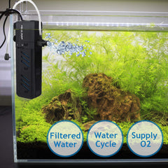 NO.17 filter media in 8W unit enabling efficient debris removal