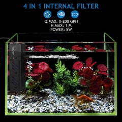 NO.17 filter 8W flow control demonstrates adjustable circulation