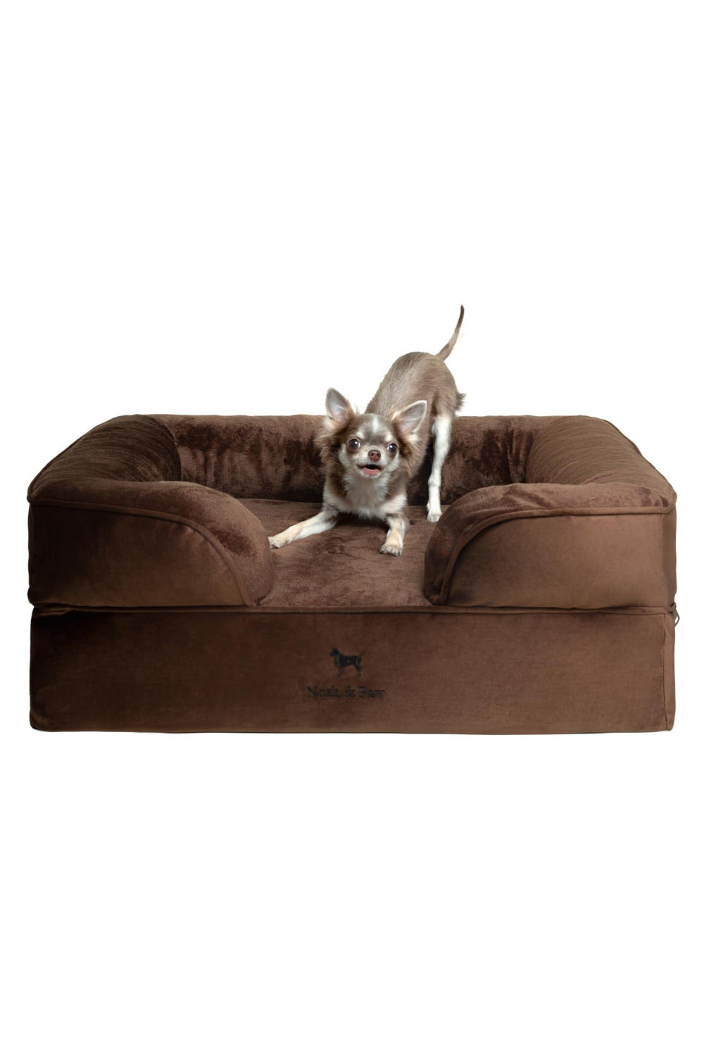 NOAH & PAW dog bed outer cover featuring waterproof, easy-clean protection.