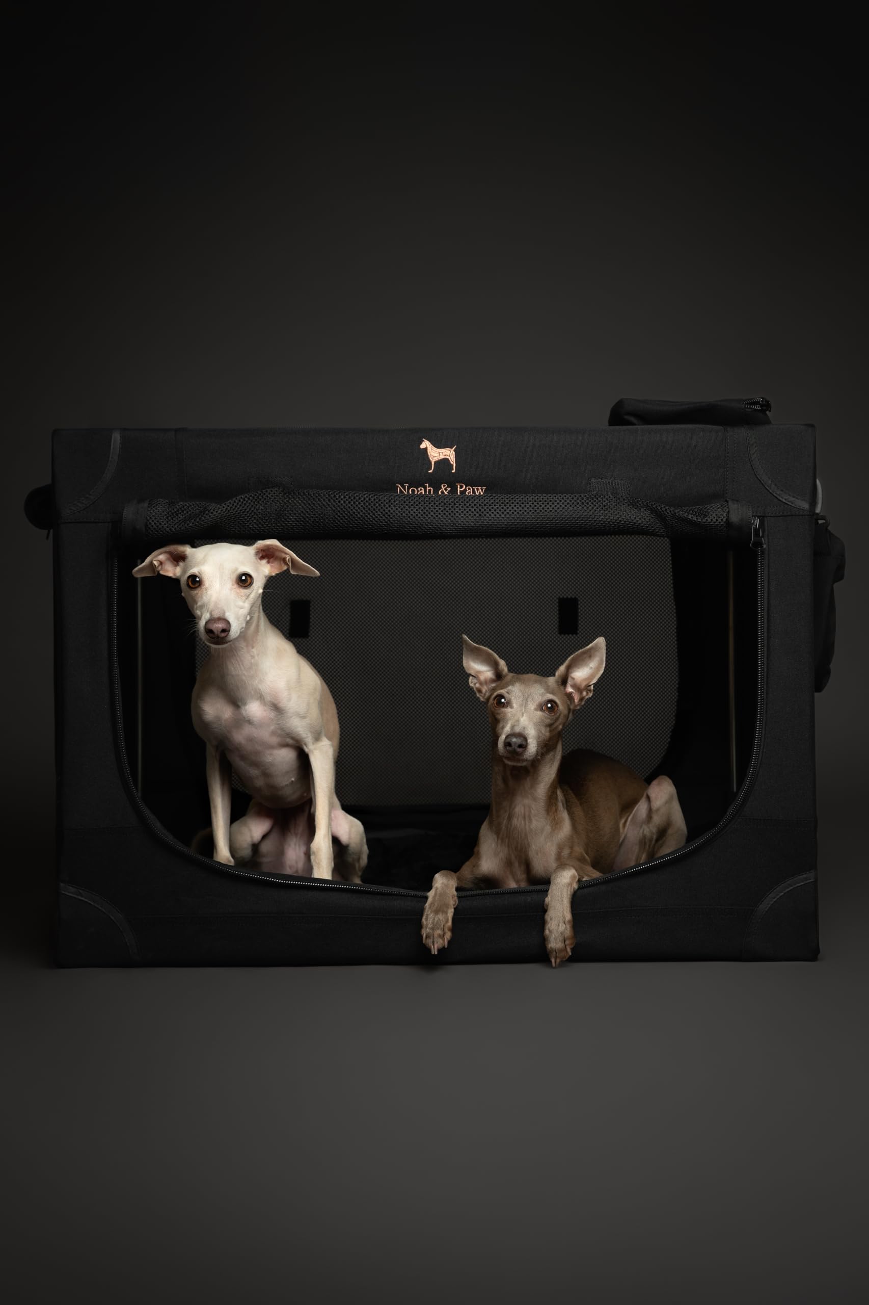 Noah & Paw crate removable cover is washable for easy cleaning