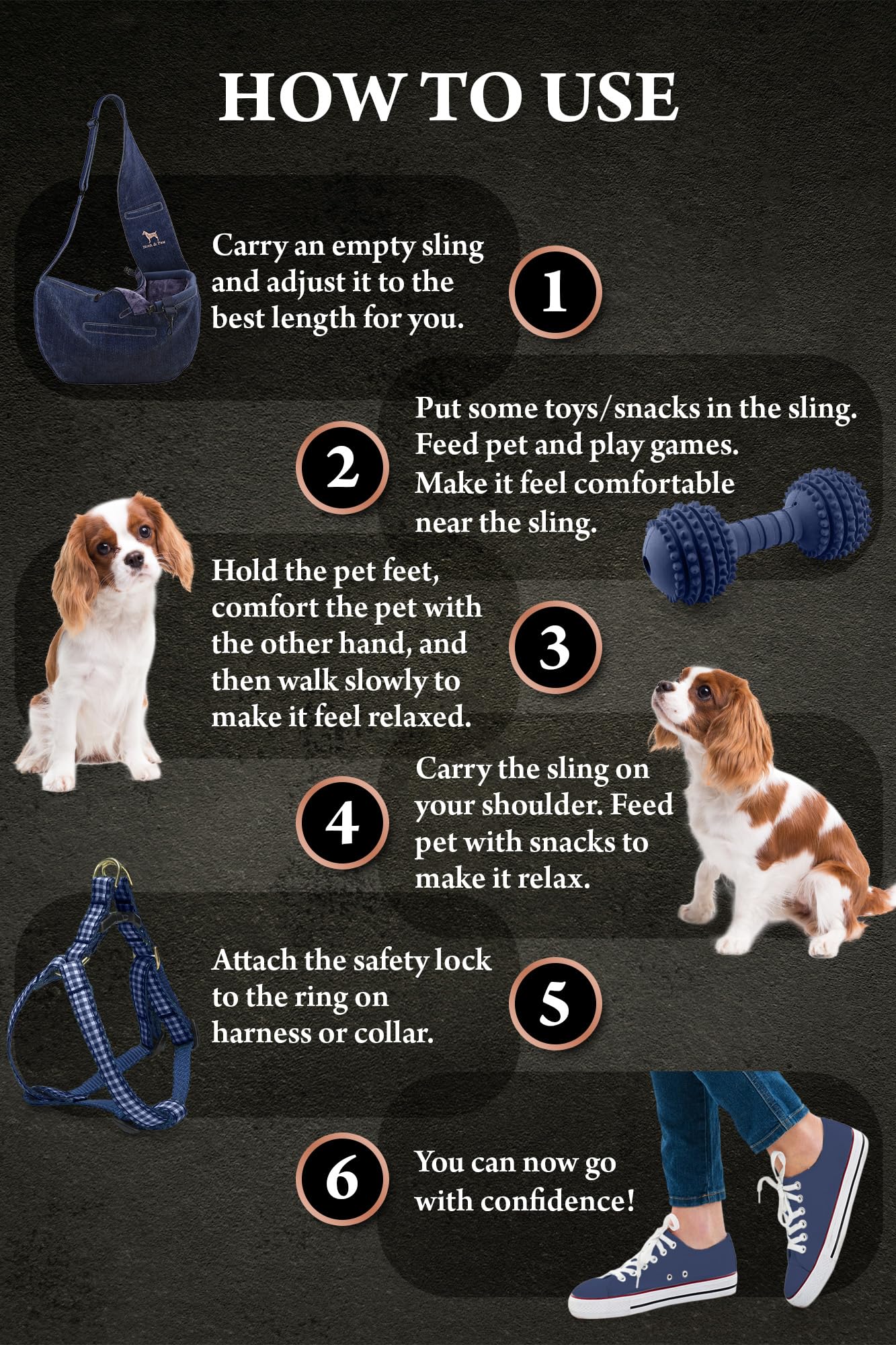 NOAH & PAW denim fur lining offers cozy, plush contact.