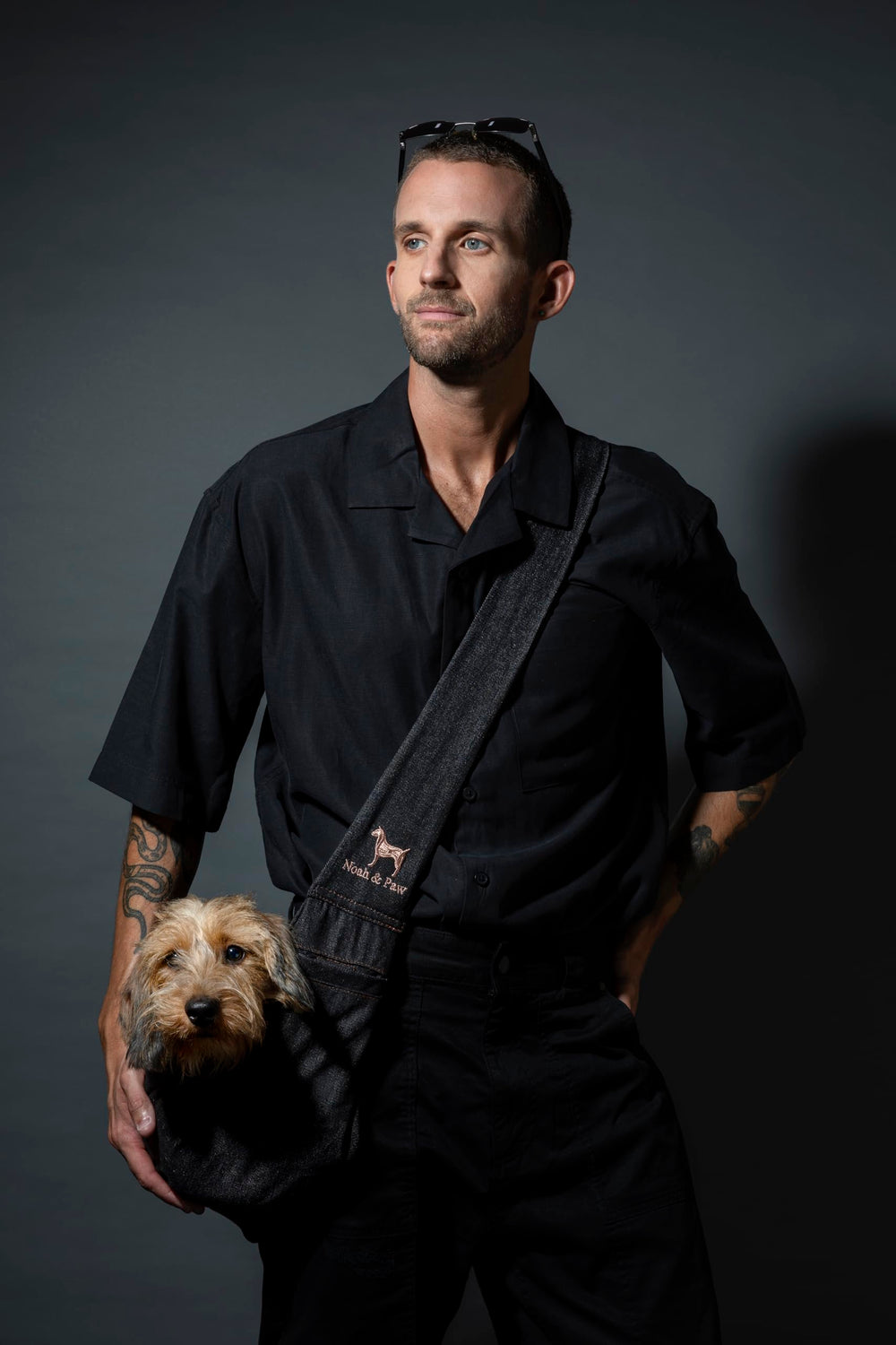 NOAH & PAW sling is machine washable for easy cleaning after adventures