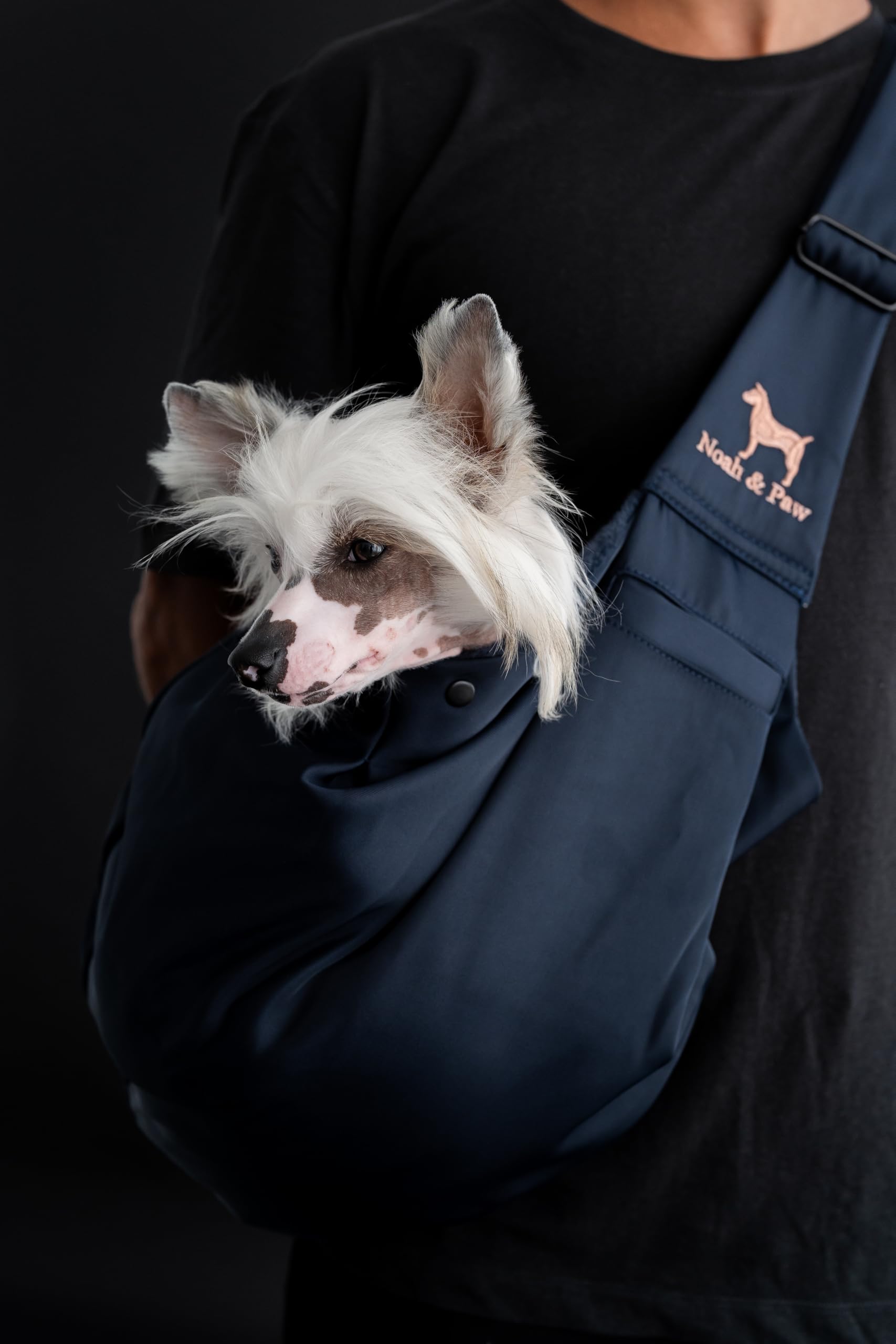 Noah & Paw dog sling is machine washable for easy cleaning after adventures.