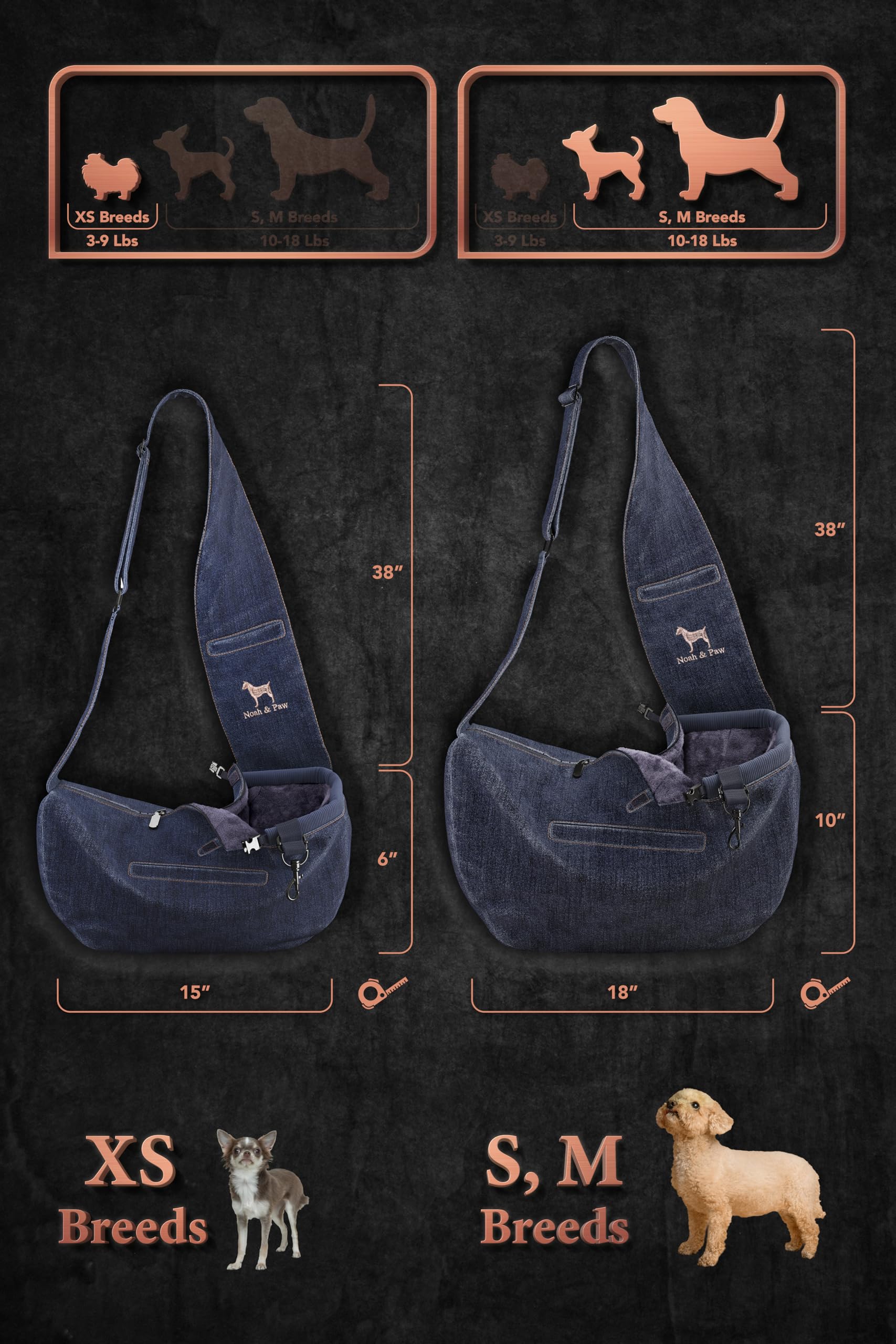NOAH & PAW three-layer safety belt clip ensures secure restraint.
