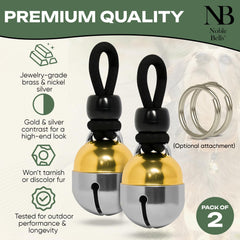Noble Bells extra-loud multifaceted clacker delivers clear tone for training and routines