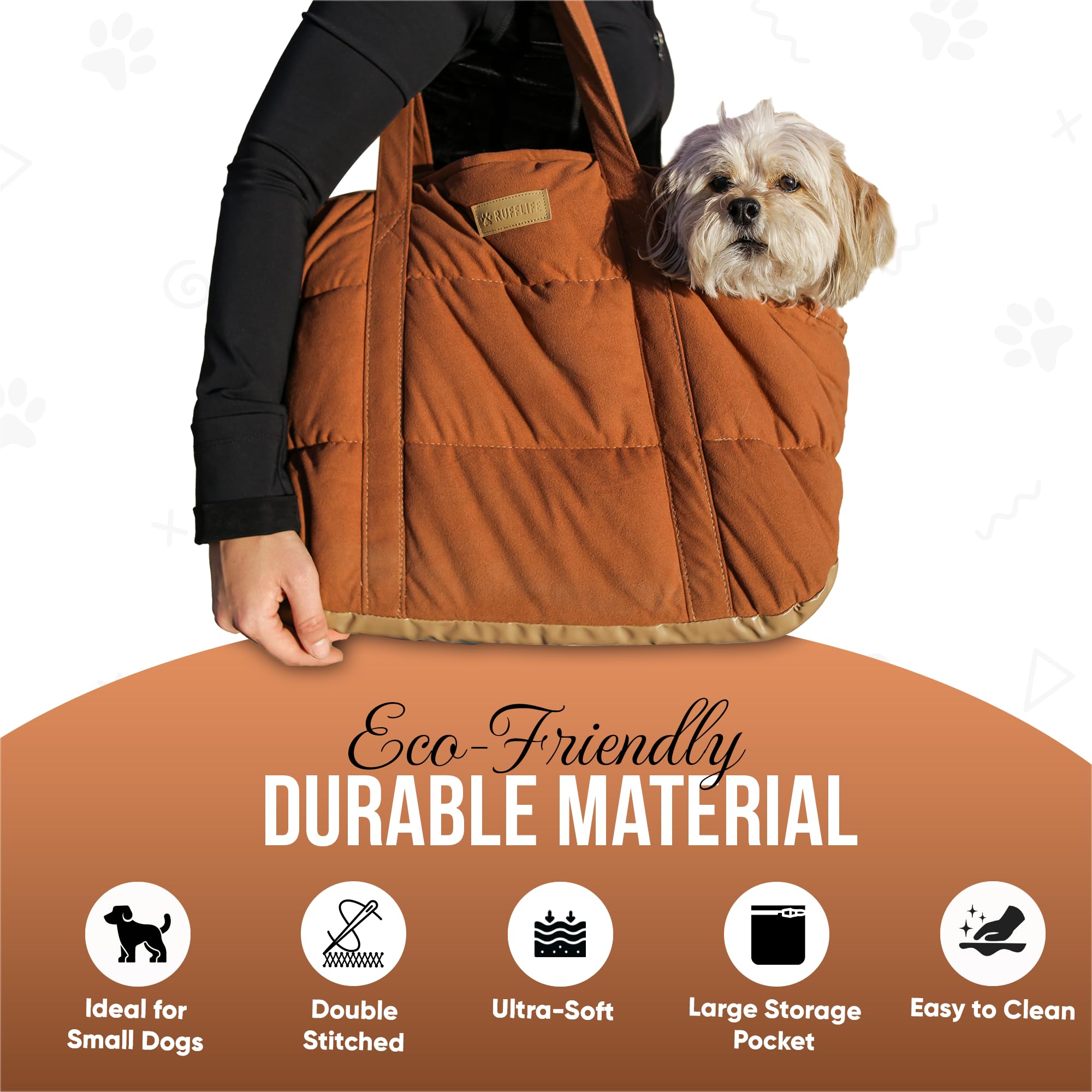 NoblePup pockets hold treats, leashes, and essentials for on-the-go trips.
