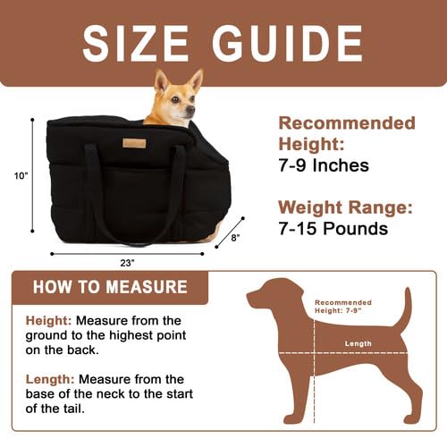 NoblePup plush dog purse interior highlights cushioned comfort and secure space for tiny pets.