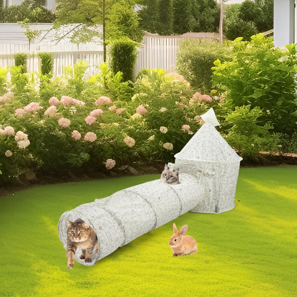 Nobleza cat tunnel packaging and storage bag included