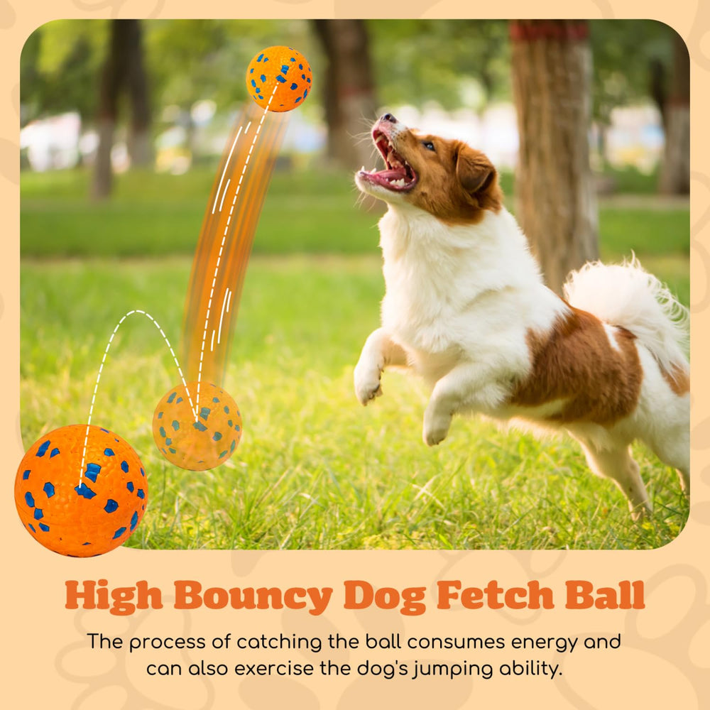 Nobleza dog balls bouncing action: encourages jumps and training fun
