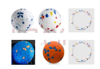 Nobleza dog balls easy-clean surface: quick wash for frequent use