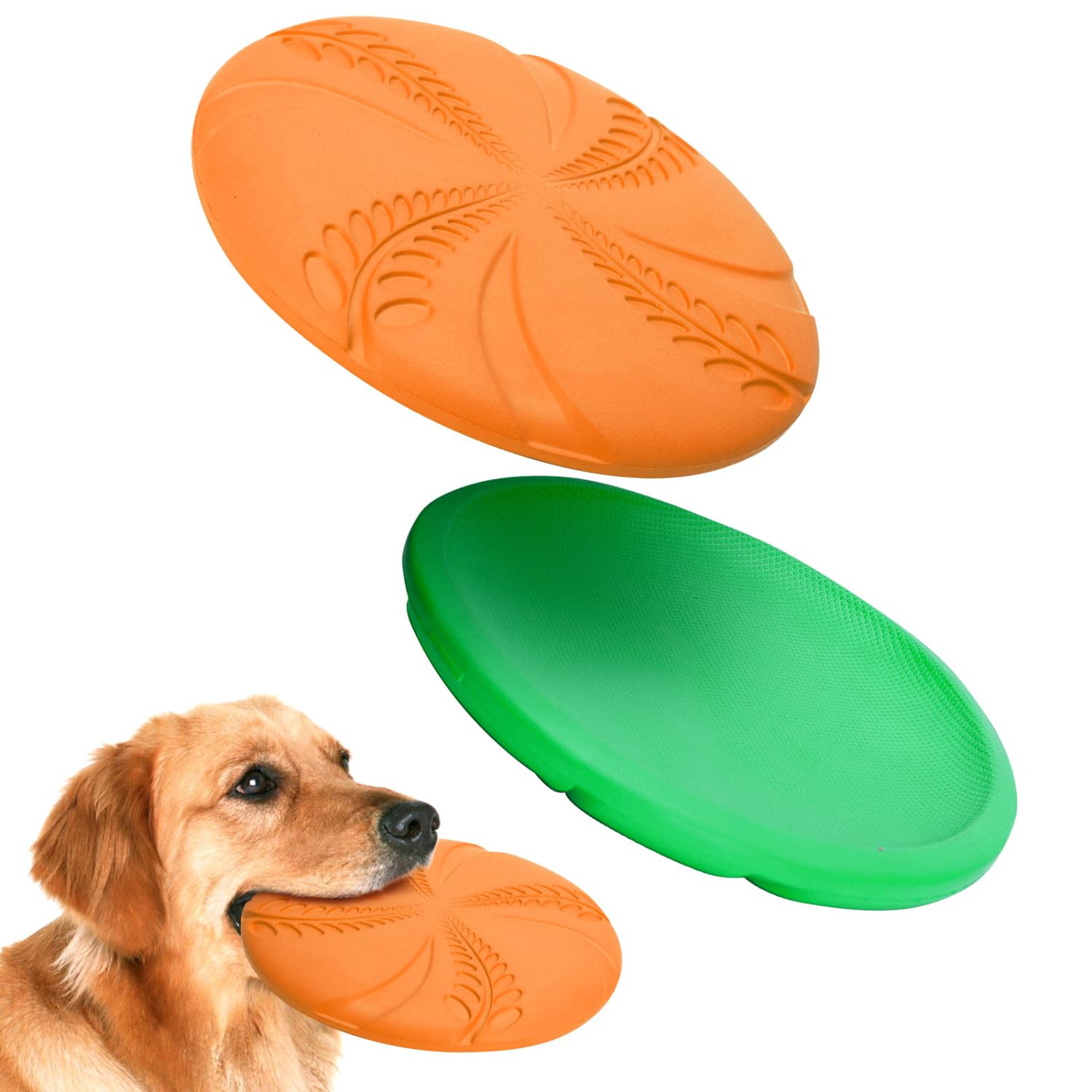 Nobleza dog flying disc travel-friendly and lightweight for outdoor adventures.