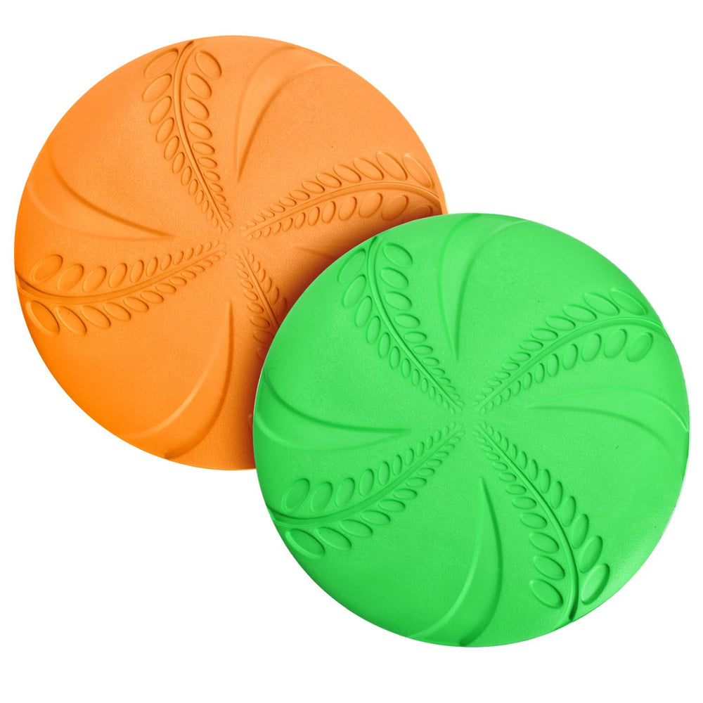 Nobleza dog flying disc bright colors aid quick training and engagement.