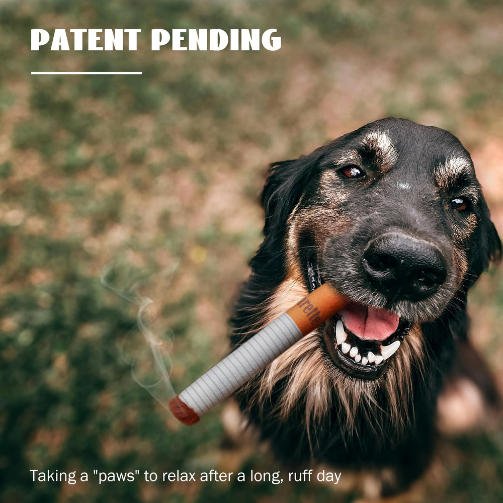 Nocciola 3-pack squeaky puff sticks provides variety for active dogs