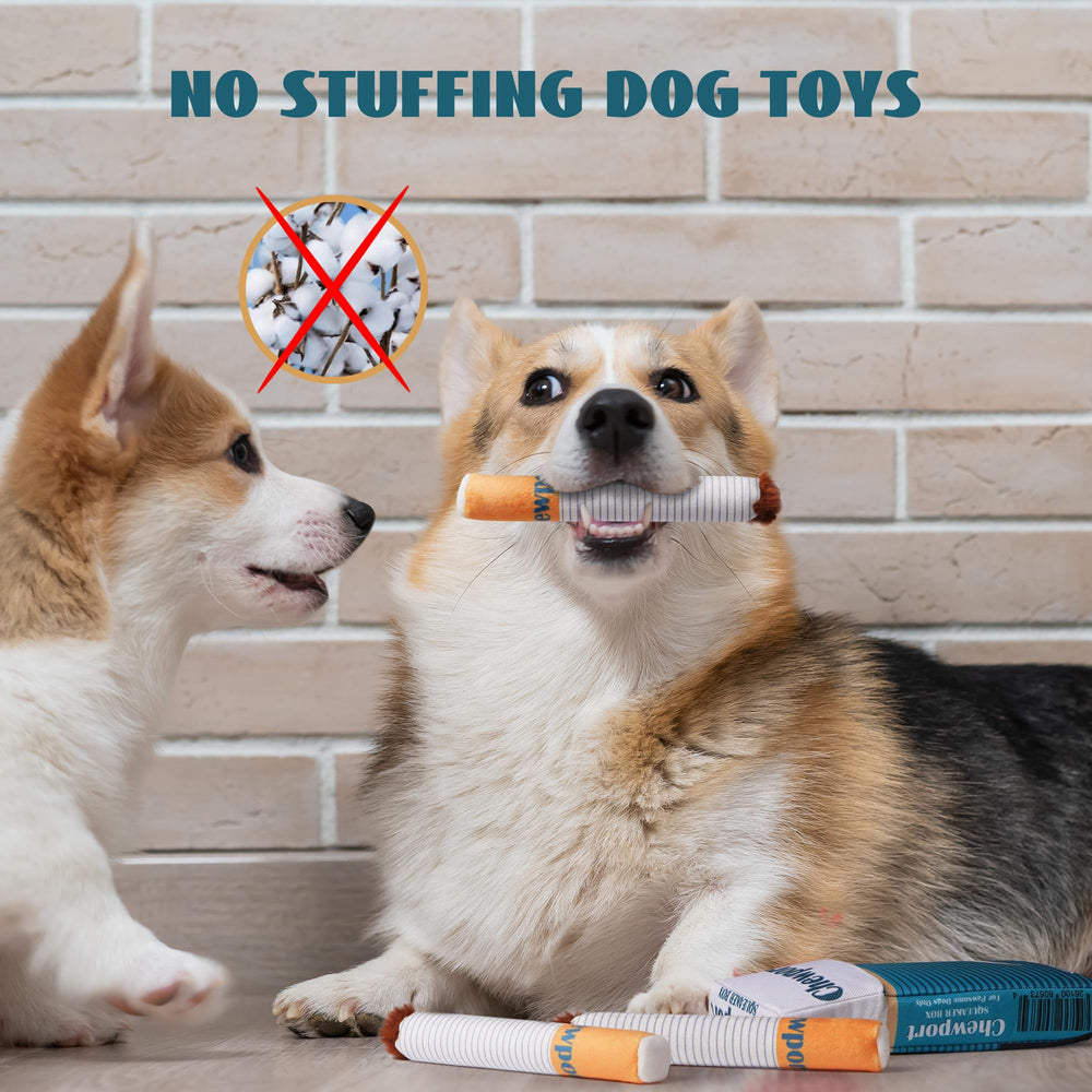 Nocciola boredom relief dog toy supports mental stimulation.