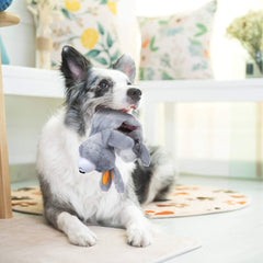 Nocciola calf dog toy for gentle chew and cuddly comfort